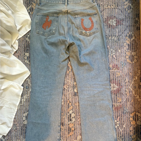 Vintage embroidered jeans - Picture 1 of 13